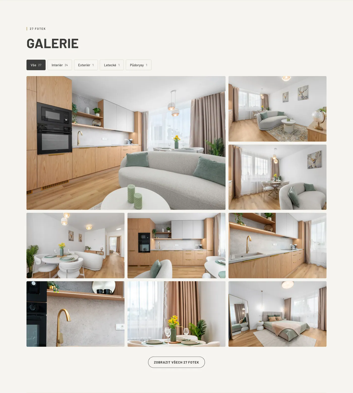 Gallery, floor plans, video and 3D